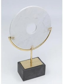 Circle Bamboo dekorácia čierno-biela 36 cm