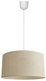 Helam Luster na lanku ALBA 1xE27/15W/230V pr. 40 cm béžová HE0889