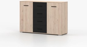 Komoda Bargo 2D4S. Akcia -14%. Vlastná spoľahlivá doprava až k Vám domov. 1014326