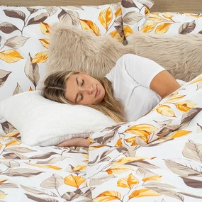 4Home Bavlnené obliečky renforcé Autumn Leaves, 140 x 200 cm, 70 x 90 cm