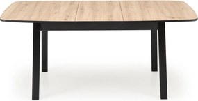 Rozkladací jedálenský stôl Barril 130/170 cm dub artisan/čierny