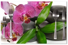 Sablio Prestieranie Orchidey a kamene: 40x30cm