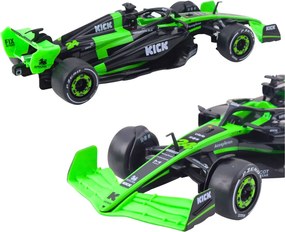 Double E Diaľkovo ovládané RC pretekárske auto Sauber F1 C44 čierno-zelené 1:16