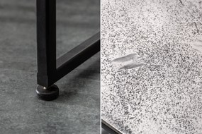 Konferenčný stolík Elements sada 2ks strieborná čierna