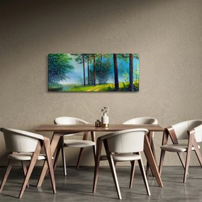 Obraz - Olejomaľba krajiny (120x50 cm)