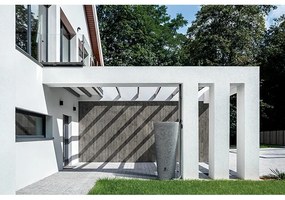 Sud na dažďovú vodu, priemer 67 cm, 320 l, tmavo sivá