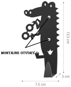 Detský vešiak na stenu KROKODÍL