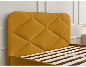 Čalúnená dvojlôžková posteľ s roštom 180x200 cm Prune – Bobochic Paris