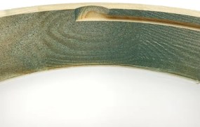 Brilagi - Stropné svietidlo PINO 1xE27/15W/230V borovica/zelená pr. 27,5 cm