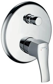 Hansgrohe Metris Classic, páková vaňová batéria pod omietku, chrómová, 31485000