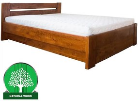 Posteľ drevené Lulea Plus 100x200 Jelša