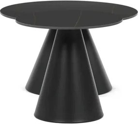 Autronic BONTEC Konferenčný stolík 70x70x41cm, keramika, mramor, CT-F4118 BK Farba: Béžová