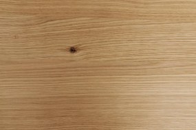 Oválný jídelní stůl Heaven dub divoký/černý