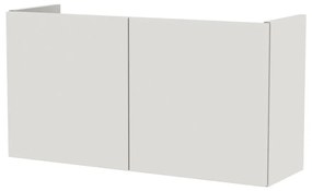 Biely modulárny policový systém 68.5x68.5 cm Bridge - Tenzo
