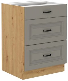 Kuchynská skrinka Stilo claygrey/artisan 60d 3s bb