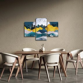 Obraz - Polárna krajina (90x60 cm)