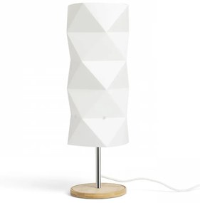 ZUMBA | Stolná lampa s dreveným podstavcom