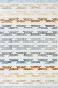 Koberec BROADWAY C0784 biely / žltý / krémový