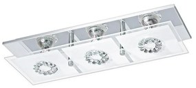 Eglo 93782 - LED stropné svietidlo RONCATO 3xGU10/3W/230V