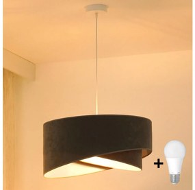 Brilagi - LED Luster na lanku LYRA 1xE27/15W/230V šedá/biela