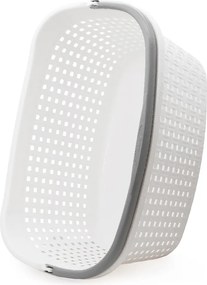 BAMA Kôš na bielizeň PAGLIA, 40 l, farba biela