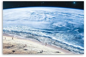 Gario Obraz na plátne Vesmírna pláž - Alex Griffith Rozmery: 60 x 40 cm