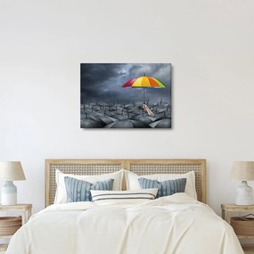 Obraz - Dáždniky (70x50 cm)