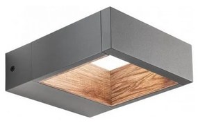 Redo 90508 - LED Vonkajšie nástenné svietidlo WALD LED/10W/230V IP65 antracit