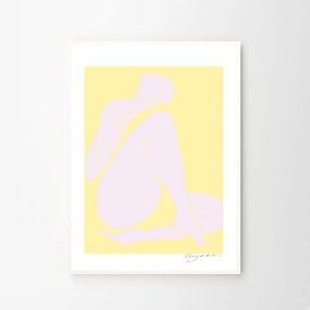 The Poster Club Plagát Lilac Intimacy by Tiny Stories 30x40 cm