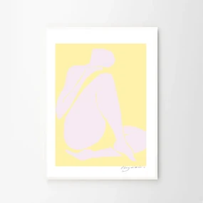 The Poster Club Plagát Lilac Intimacy by Tiny Stories 30x40 cm
