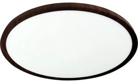 LED stropné svietidlo LED/32W/230V 3000/4000/6500K, priemer 40 cm, hnedé