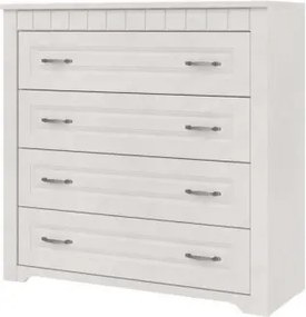 Zásuvková komoda Atik, biela%