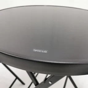 Dekorstudio Záhradný skladací stolík TASOS okrúhly - 60 cm