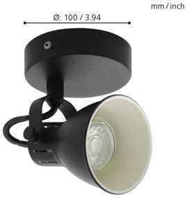 Eglo 98397 - LED Nástenné bodové svietidlo SERAS 1xGU10/3,3W/230V