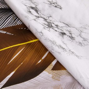 SATÉNOVÉ OBLIEČKY PANEL 160X200 CM, 2KS 70X80 CM VZOROVANÉ