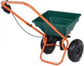 Posypový vozík SEED, 20l, zelená/oranžová Gardebruk