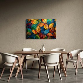 Obraz - Mozaika z listov (90x60 cm)