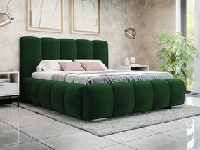 Čalúnená manželská posteľ Lisko, Rozmer postele: 180x200, Farba poťahu: Kronos 19
