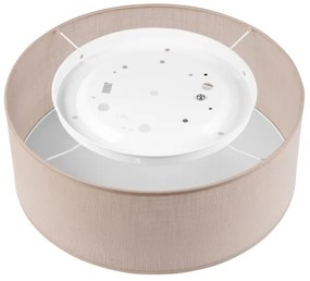 Stropné svietidlo SIRJA 1xE27/60W/230V pr. 35 cm béžová