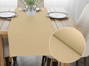 Biante Dekoračný behúň na stôl BKS-404 Zlatisto pieskový 20x120 cm