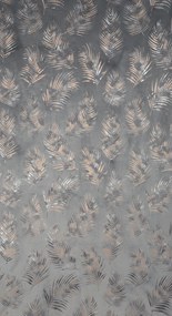 ZATEMŇOVACÍ ZÁVES NA KRÚŽKOCH GLORIA 140X250 CM VZOROVANÁ