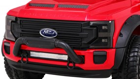 RAMIZ Elektrické autíčko - Ford Super Duty - červené -  4x45W - 12V 14Ah - 2023