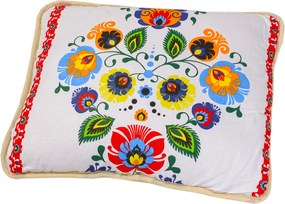 Vankúš z ovčej vlny folkórny