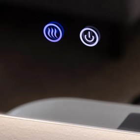 Brilagi - LED stmievateľné kúpeľňové vyhrievané zrkadlo s podsvietením DIANA LED/13W/230V 60x40 cm IP44