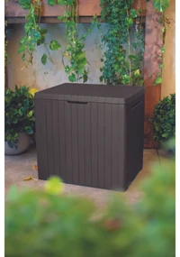 Keter Záhradný úložný box City hnedá, 113 l, 55 x 58 x 44 cm
