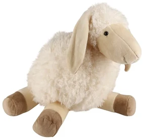 Bo-Ma Trading Plyšová ovečka Vlnka 27,5 cm, krémová