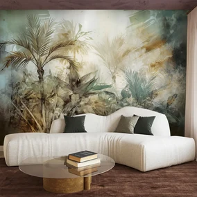 Gario Fototapeta Rastliny v dažďovom pralese Materiál: Vliesová, Rozmery: 450 x 315 cm
