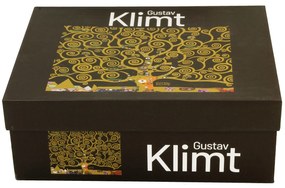 Porcelánová šálka s podšálkou Klimt Tree Of Life 90 ml sada 2ks