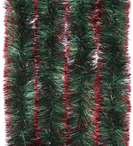 Girlanda pr. 7 cm dl. 2 m zeleno-červená 10301-02