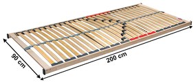 Lamelový rošt 90x200 cm Dobble Klass. Vlastná spoľahlivá doprava až k Vám domov. 1040180